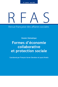 Formes d'économie collaborative et protection sociale
