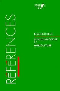 ENVIRONNEMENT ET AGRICULTURE