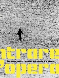 Entrare Nell Opera: Arte Povera /anglais/allemand