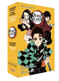 Coffret Demon Slayer : Roman jeunesse N°01 + Tome 01