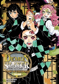 DEMON SLAYER - LIVRE DE COLORIAGE N 05 : JAUNE