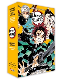 COFFRET DEMON SLAYER T09 + ROMAN JEUNESSE T04