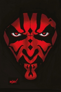 DARK MAUL : BLACK WHITE & RED (VARIANT)