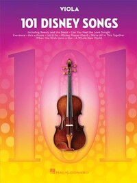 101 DISNEY SONGS FOR VIOLA - ALTO