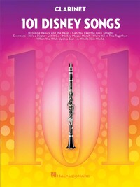 101 DISNEY SONGS  FOR CLARINETTE