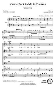 COME BACK TO ME IN DREAMS CHANT