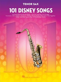 101 DISNEY SONGS  FOR SAXOPHONE TENOR