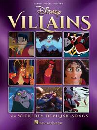 DISNEY VILLAINS PIANO, VOIX, GUITARE