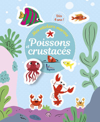 MES STICKERS POISSONS ET CRUSTACES