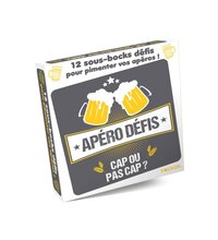 Sous-bocks Apéro Défis : Cap ou pas cap ?