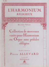 HARMONIUM RELIGIEUX VOL 2 - RECUEIL