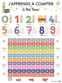 J'APPRENDS A COMPTER AVEC LE PETIT PRINCE - POSTER