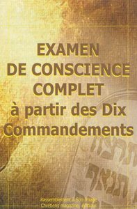 Examen de conscience à partir des 10 commandements - L51