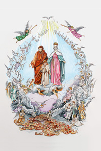 Image-prière pour les femmes ayant avorte lot de 20 - F68a