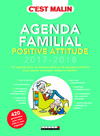 Agenda familial Positive attitude 2017-2018