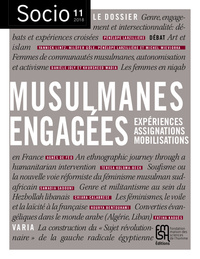 SOCIO, N  11/2018. MUSULMANES ENGAGEES. EXPERIENCES, ASSIGNATIONS, MO