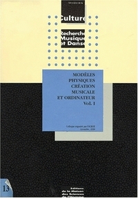 Modèles physiques création musicale et ordinateur - colloque