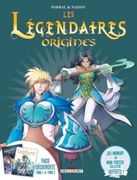 Fourreau tome 1 légendaires origines + tome 2 légendaires origines