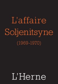 l'affaire soljenitsyne