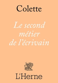 Le Second métier de l'écrivain