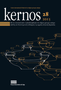 KERNOS 28 (2015)