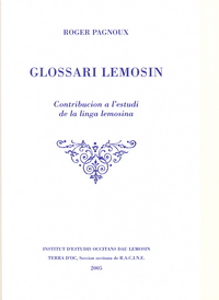 Glossari lemosin - Contribucion a l'estudi de la linga lemosina