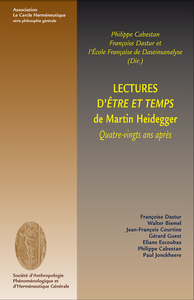 Lectures d'Être et temps de Martin Heidegger