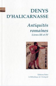 Antiquités romaines. Tome 2 (livres 3 et 4).