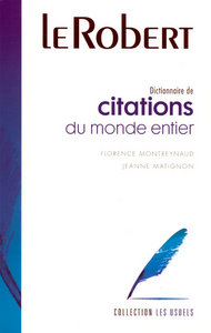 DICT. CITATIONS DU MONDE ENTIE