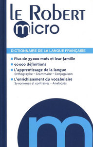 ROBERT MICRO RELIE 2009 - DICTIONNAIRE DE LA LANGUE FRANCAISE