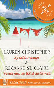 Le bikini rouge - Pieds nus au bord de la mer