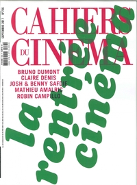 Cahiers Du Cinema N°736 Bruno Dumont  Septembre 2017