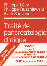 PACK GASTRO-ENTEROLOGIE/PANCREATOLOGIE CLINIQUE (2 VOLUMES)