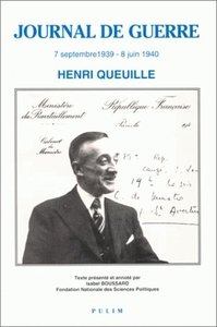 Journal de guerre - 7 septembre 1939-8 juin 1940