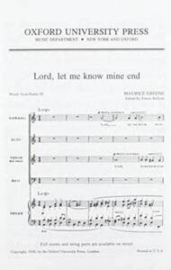 LORD, LET ME KNOW MINE END CHANT