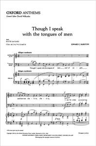 THOUGH I SPEAK WITH THE TONGUES OF MEN CHANT