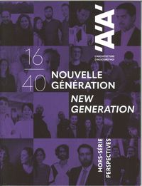 L'Architecture D'Aujourd'Hui Hs Perspectives 16/40 Nouvelle Generation 2017