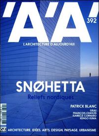 L'Architecture D'Aujourd'Hui N°392 - Snohetta Reliefs Nordiques