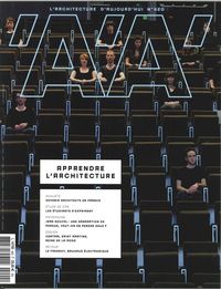 L'Architecture D'Aujourd'Hui N° 420  Apprendre L Architecture  Sept 2017