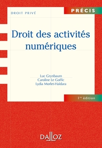 Droit des activités numériques