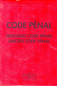 CODE PENAL 1997-1998