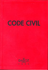CODE CIVIL 1999 98EME EDITION