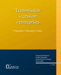 Transmission et cession d'entreprise + CD Rom - 5e éd.