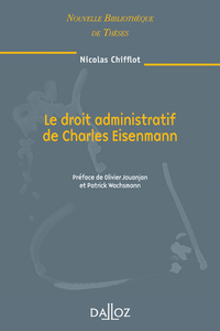 Le droit administratif de Charles Eisenmann - Volume 83