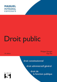 Droit public. 16e éd.