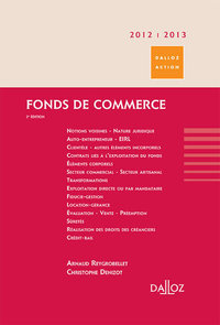 Fonds de commerce 2012/2013. 2e éd.