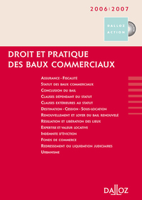 Droit et pratique des baux commerciaux 2006/2007 + CD ROM