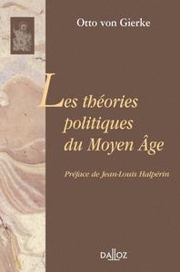 Les théories politiques du Moyen-Âge