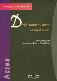 DROITS FONDAMENTAUX ET DROIT SOCIAL