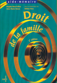 DROIT DE LA FAMILLE 2EME EDITION AIDE-MEMOIRE